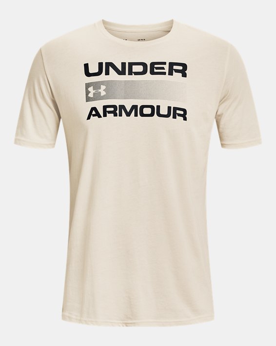 Men's UA Team Issue Graphic T-Shirt, White, pdpMainDesktop image number 1